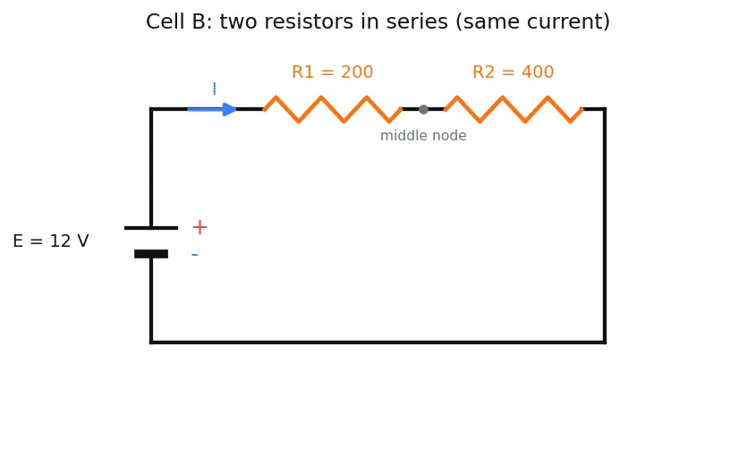 Figure — Read and interpret circuit schematic symbols