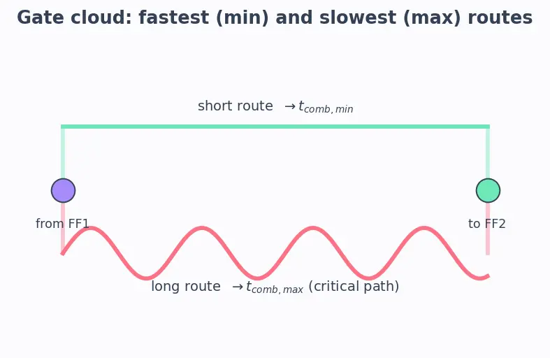 Figure — Timing analysis basics (static timing)