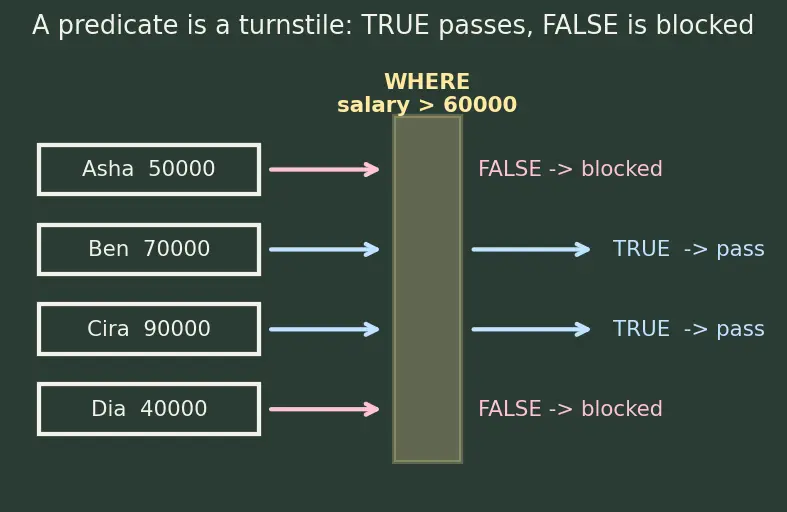 Figure — SQL DML — SELECT, INSERT, UPDATE, DELETE