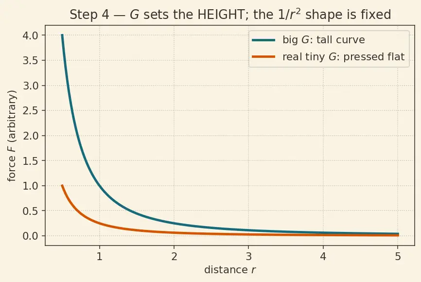 Figure — Newton's law of gravitation — universal, action at distance