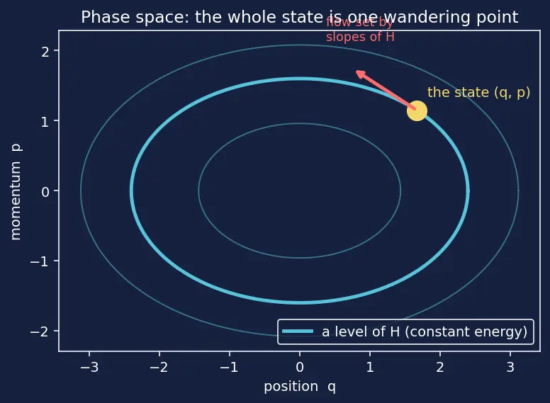 Figure — Hamilton's equations of motion