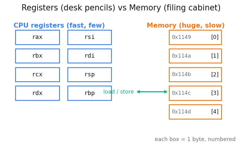 Figure — Disassembly — objdump, reading assembly