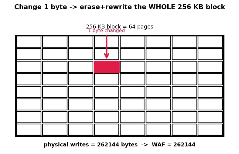 Figure — Flash memory (NOR vs NAND)