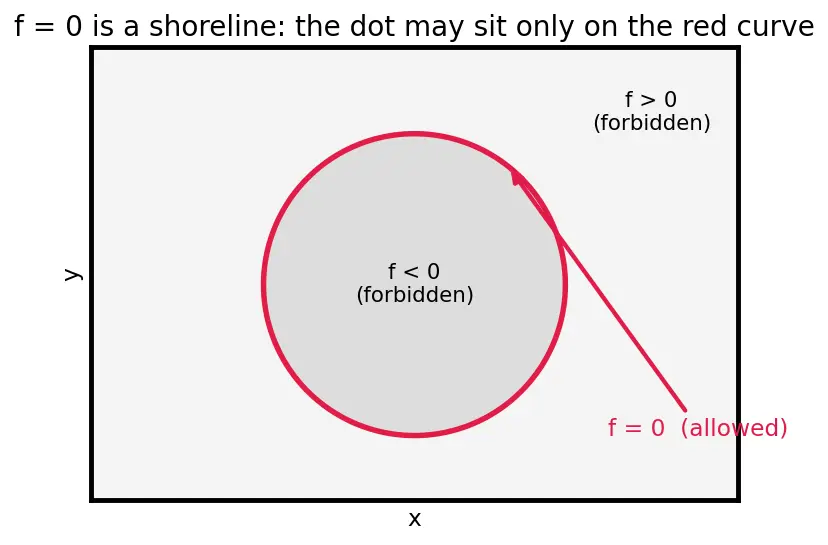 Figure — Constraints — holonomic vs non-holonomic, rheonomic vs scleronomic