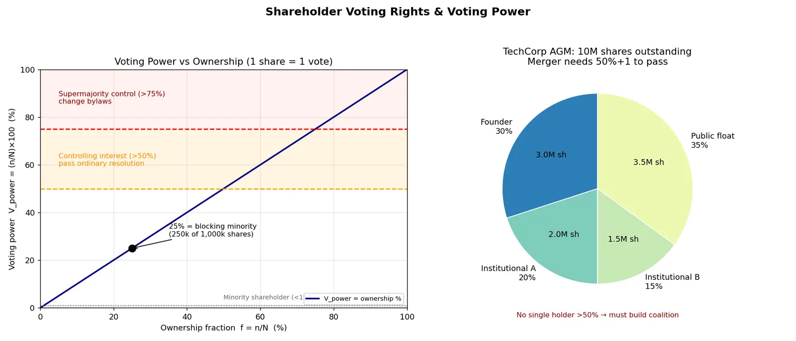 Figure — Learn about voting rights and shareholder rights