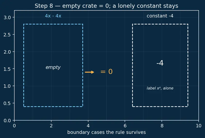 Figure — Like and unlike terms — simplification