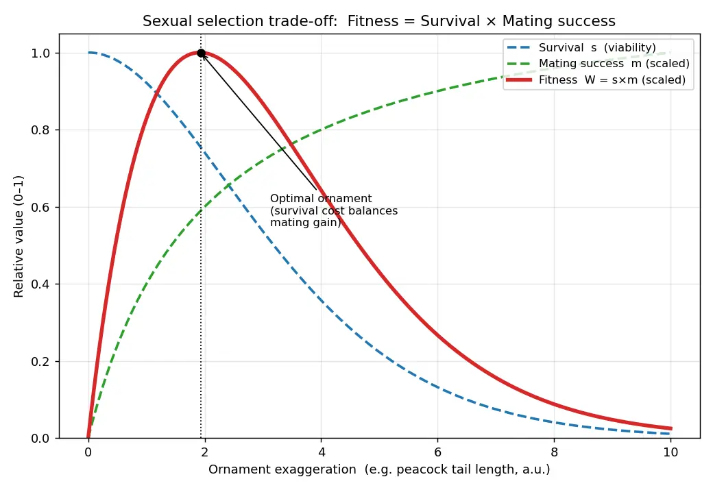 Figure — Explain sexual selection