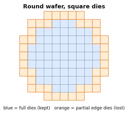 Figure — Yield, defect density, and binning