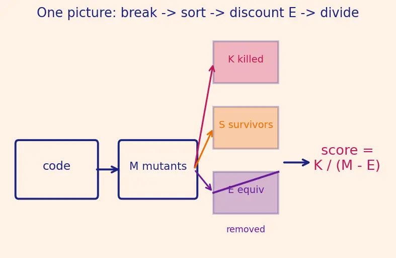 Figure — Mutation testing