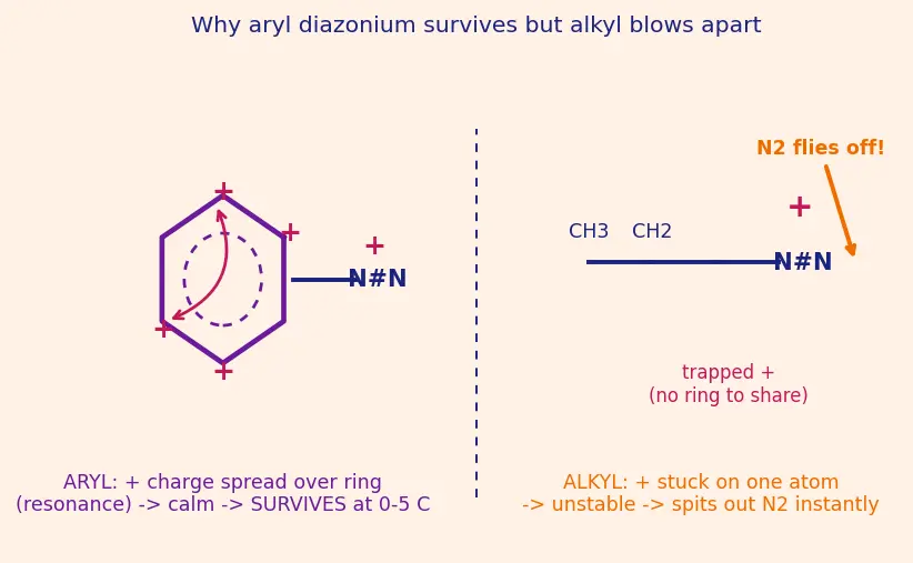 Figure — Diazonium salts — preparation, Sandmeyer, Gattermann, coupling reactions (azo dyes)