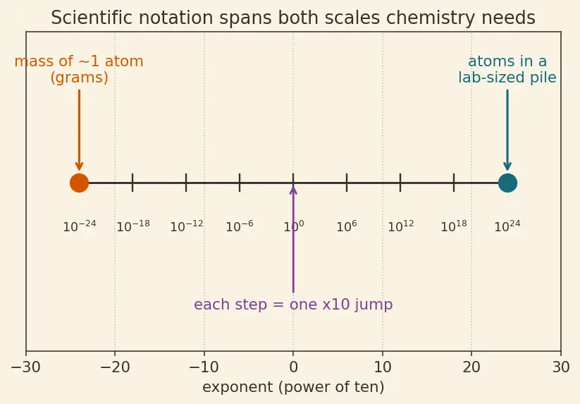 Figure — The mole concept — counting by weighing