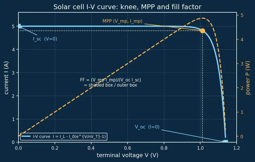 Figure — Power systems — solar arrays (I-V curve, power tracking), batteries (DoD, cycles), RTG