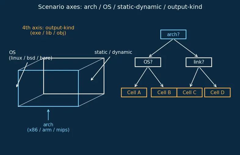 Figure — Cross-compilation — toolchains, sysroot