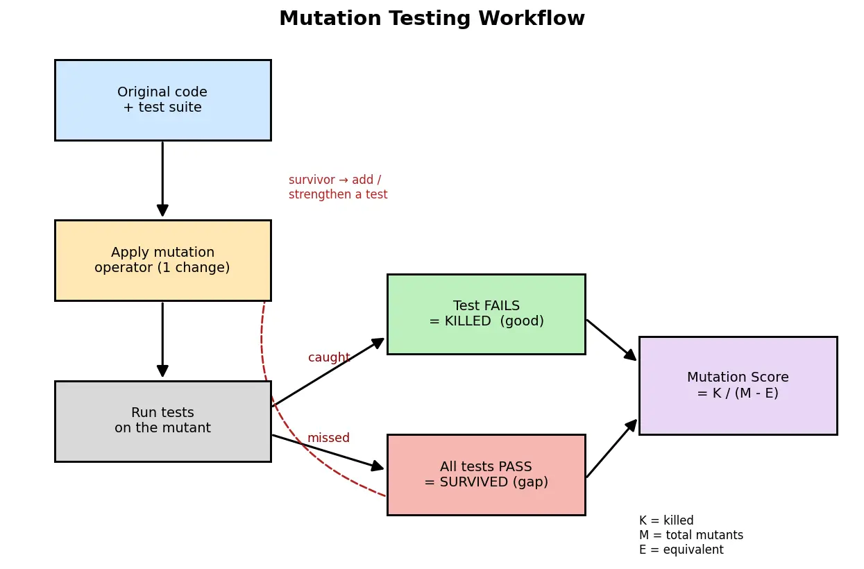 Figure — Mutation testing