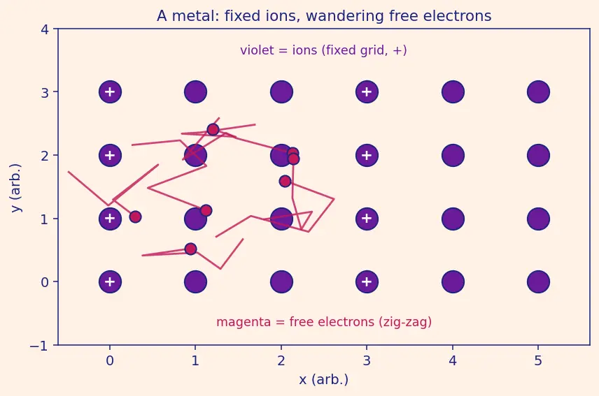 Figure — Drift velocity, mobility, conductivity