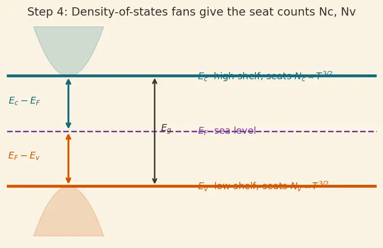 Figure — Intrinsic vs extrinsic semiconductors