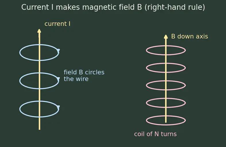 Figure — Self-inductance L, mutual inductance M