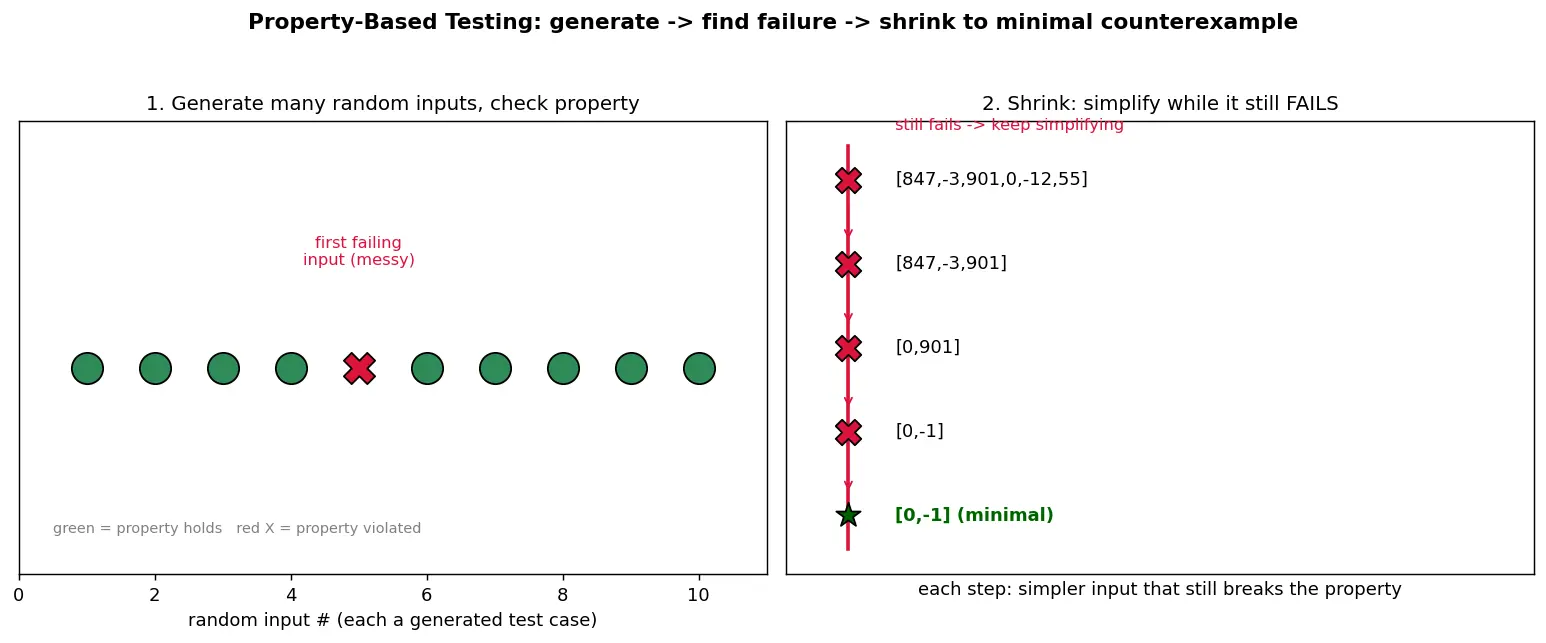 Figure — Property-based testing