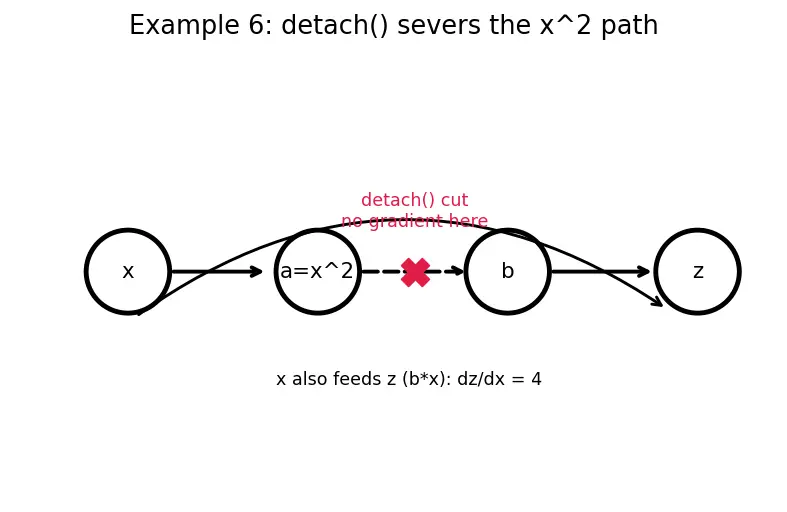 Figure — Autograd and computational graphs in PyTorch