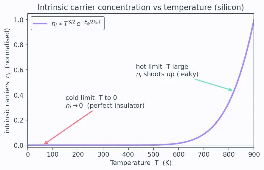 Figure — Why silicon dominates over germanium