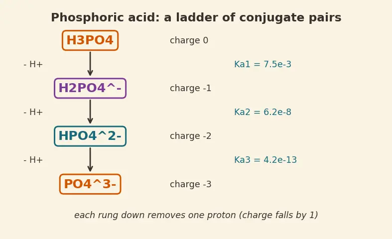 Figure — Conjugate acid-base pairs