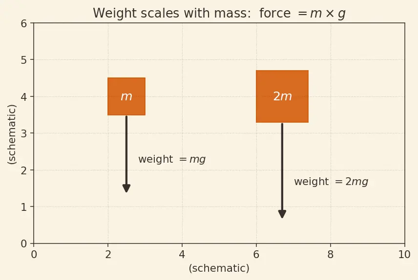 Figure — Atwood machine — derivation