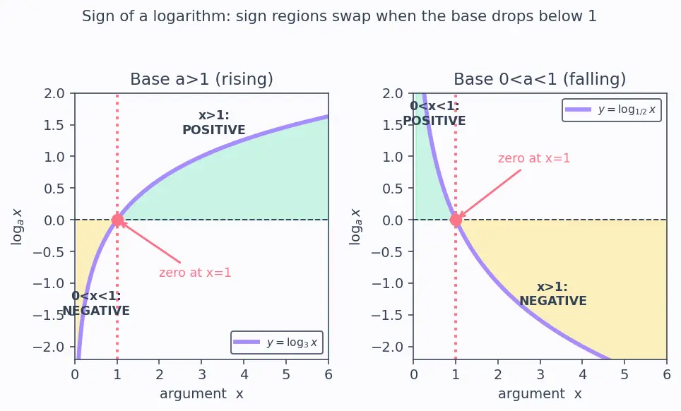 Figure — Change of base formula — proof