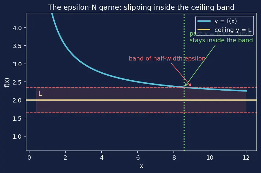 Figure — Infinite limits and limits at infinity — vertical - horizontal asymptotes