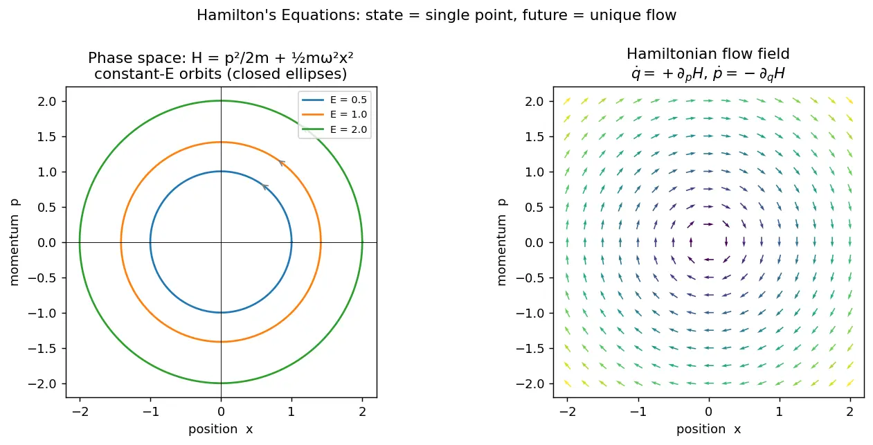 Figure — Hamilton's equations of motion